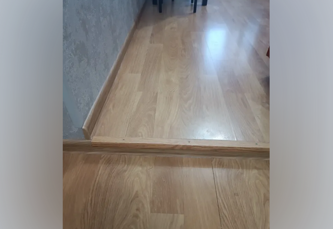 Порог угловой ПУ 05.1800.045 Дуб дымчатый