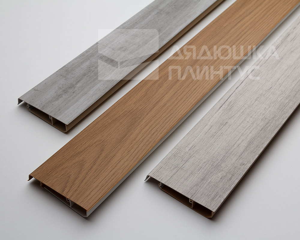 Плинтус ПВХ MAGIC STIСK 77мм 2,2 м MS04 Акация