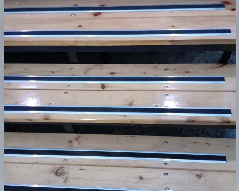 Порог одноуровневый ПС 08.2700.242л Шампань