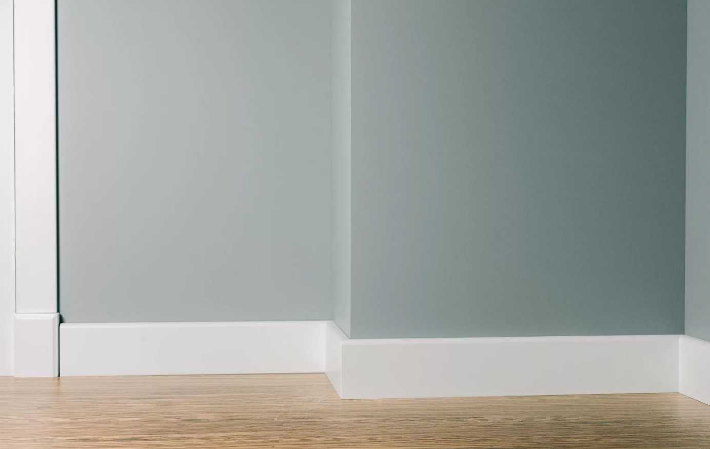 Плинтус МДФ Волшебная палочка. Гарден 200 Белый