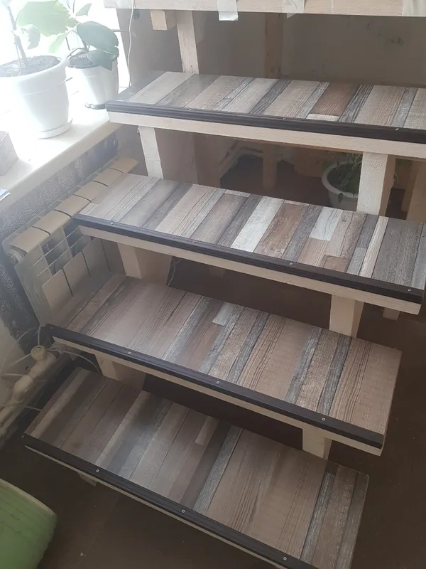 Порог угловой ПУ 05.900.045 Дуб дымчатый