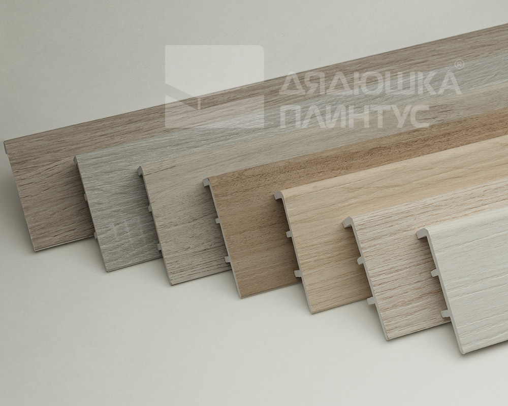 Плинтус ПВХ Рико Концепт 80мм 2,2м 80021