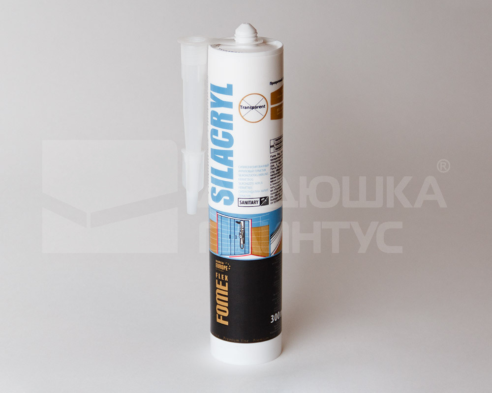 Герметик акриловый Silacryl Fome Flex прозрачный