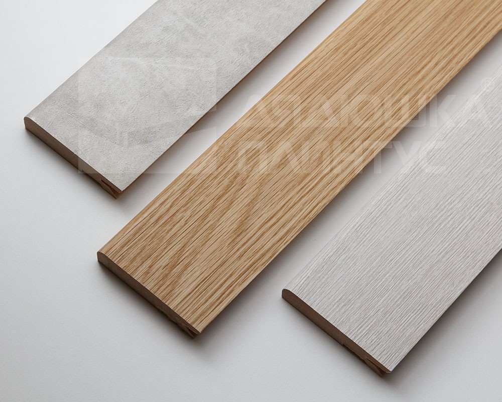 Плинтус МДФ Лука Пл 100-1МДФ.2700.Point line 24033 Черное дерево