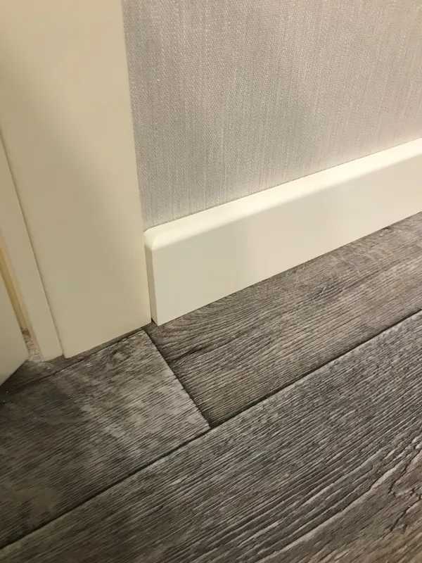 Плинтус МДФ Smartprofile Paint  80А Белый