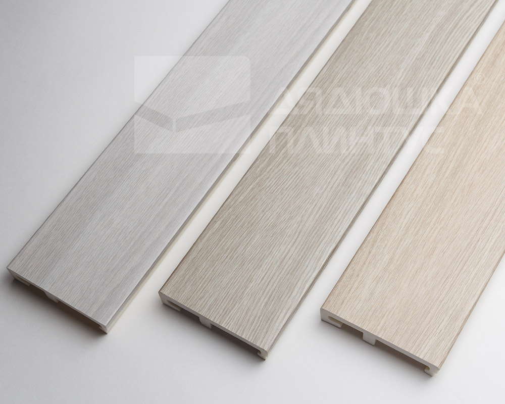 Плинтус напольный Salag Alpha 80 Замок 2,4м