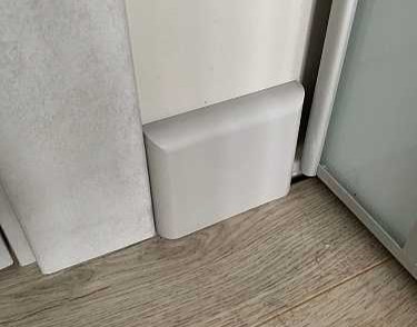 Плинтус МДФ Лука Пл 80МДФ.2700.Point line 24069 Кварц грей