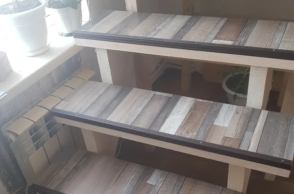 Порог угловой ПУ 03.2700.288 Орех